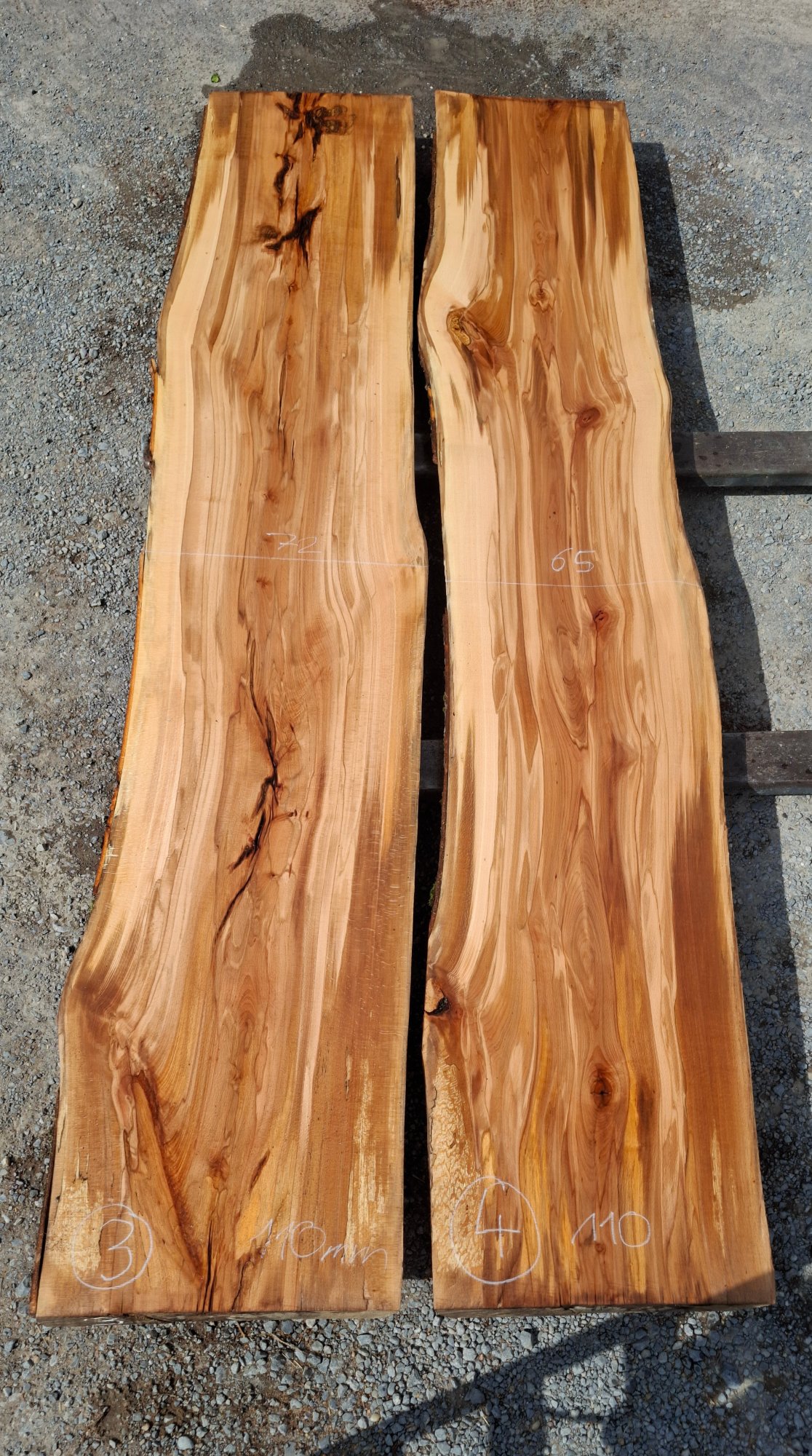Buche Tischplatten-Set 02 aus Buche, Artikelnummer 2601080003